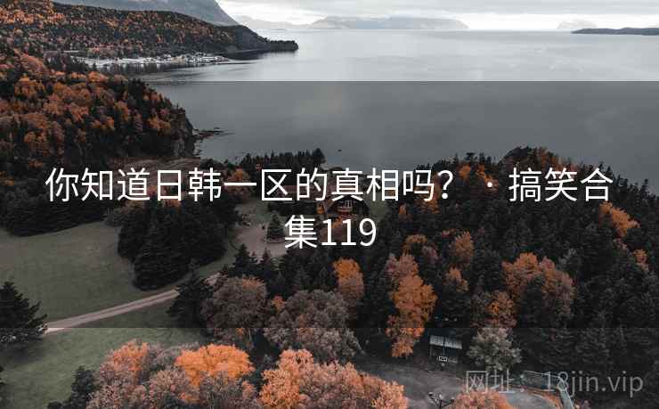 你知道日韩一区的真相吗? · 搞笑合集119